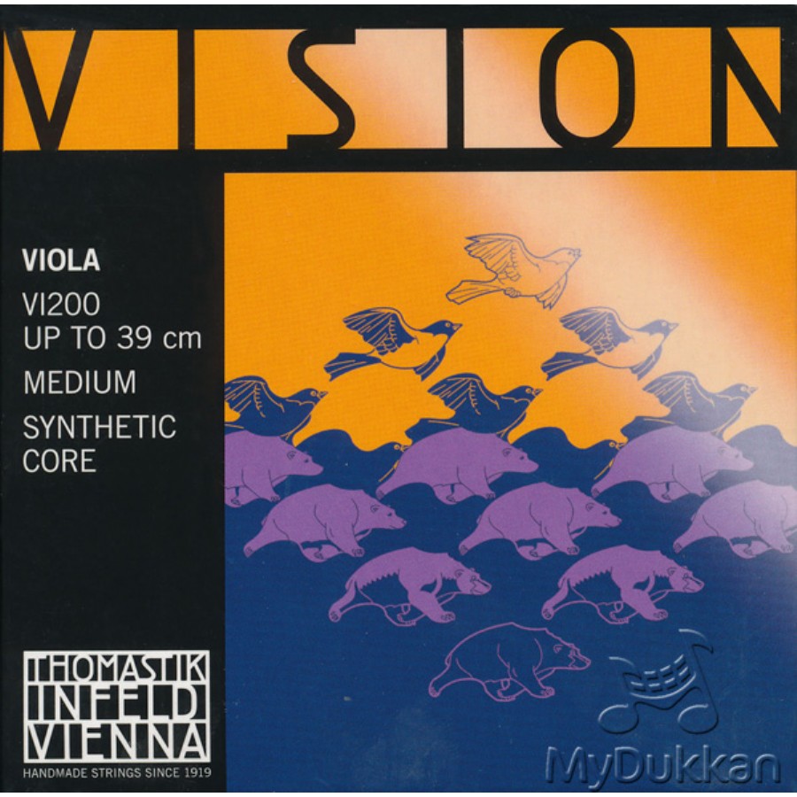 Thomastik VI200 Vision Viola String Set Takım Tel Viyola Teli