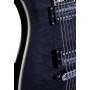 Schecter C-7 Custom STBLK - See Thru Black 7 Telli Elektro Gitar
