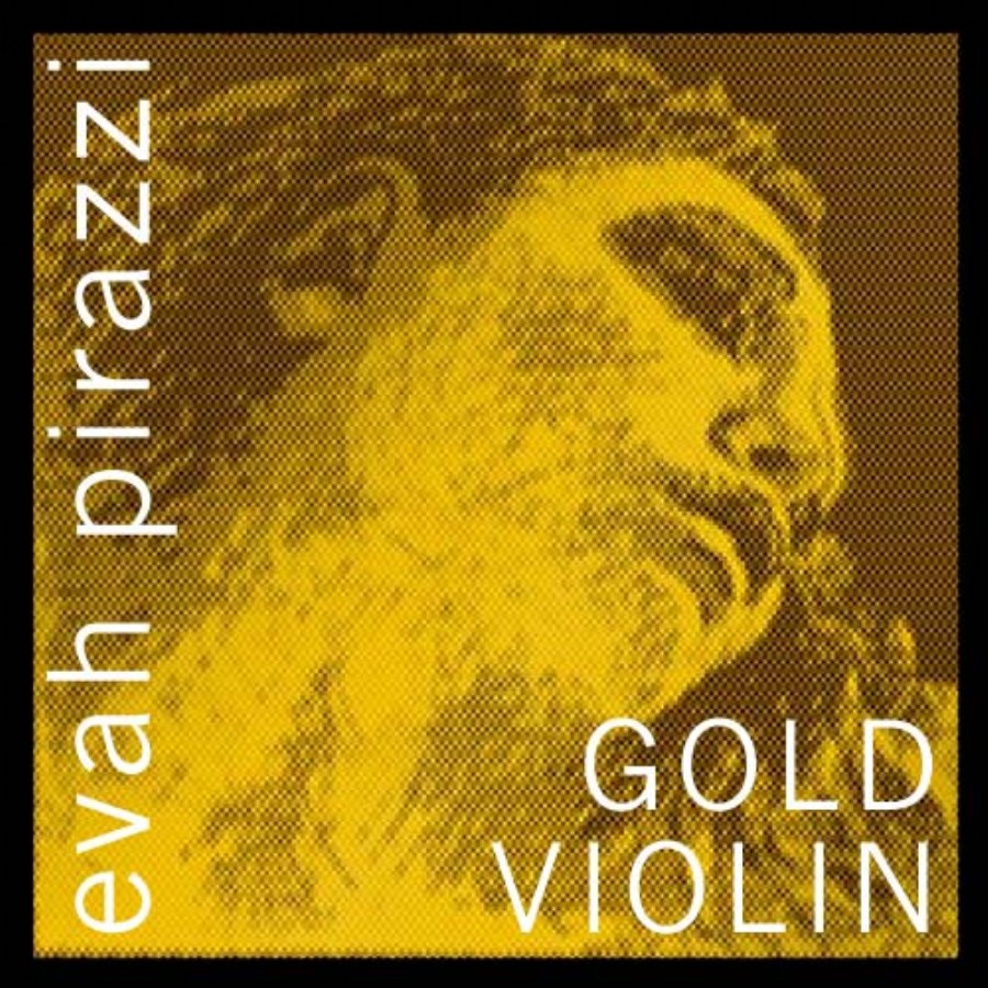 Pirastro Evah Pirazzi Gold Violin Strings G-Silver - Takım Tel Keman Teli