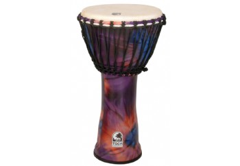 Toca Percussion SFDJ-12 Freestyle Rope Tuned 12'' Djembe WP - Woodstock Purple - 12 inch