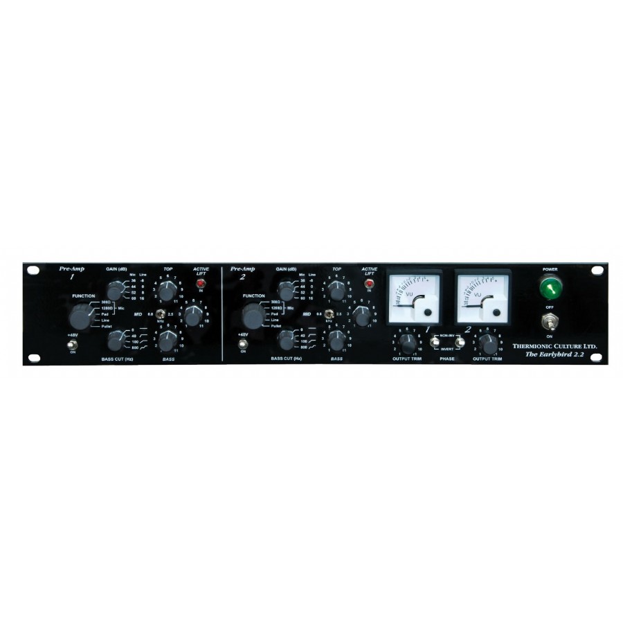 Thermionic Culture Earlybird 2.2 Dual-Channel Tube Preamp Mikrofon Preamfisi