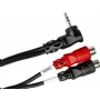 Hosa Technology YRA-167 3.5 mm. Stereo (Erkek) - 2xRCA (Dişi)
