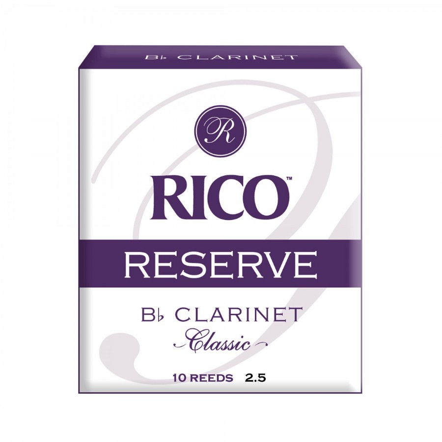 Rico Royal RCT Reserve Classic Bb Clarinet Reeds 2.5 Bb Klarnet Kamışı - 10 Adet
