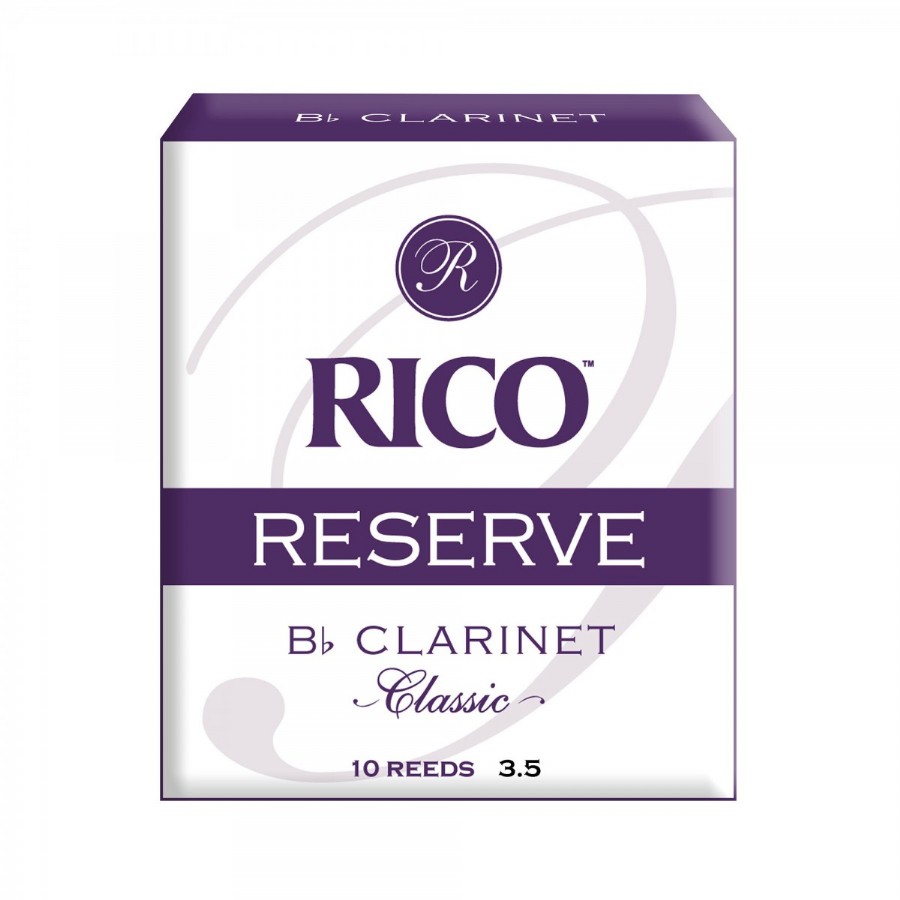Rico Royal RCT Reserve Classic Bb Clarinet Reeds 3.5 Bb Klarnet Kamışı - 10 Adet