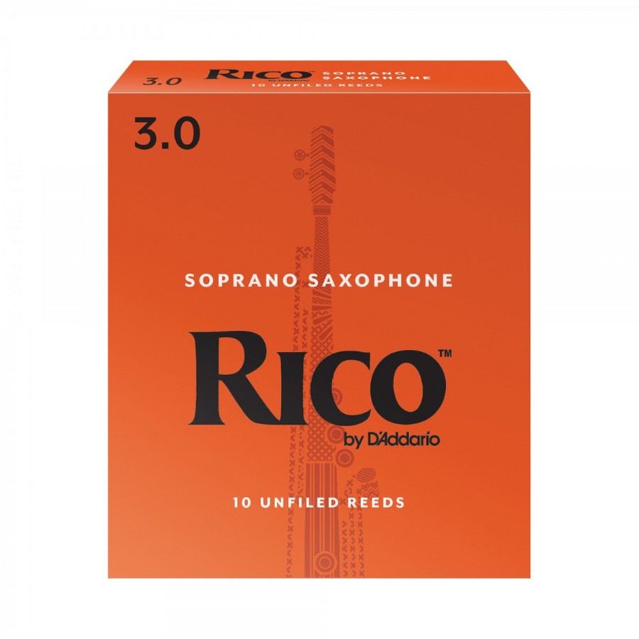 Rico Royal By Daddario RIA Soprano Saxophone Reeds 3 Soprano Saksofon Kamışı