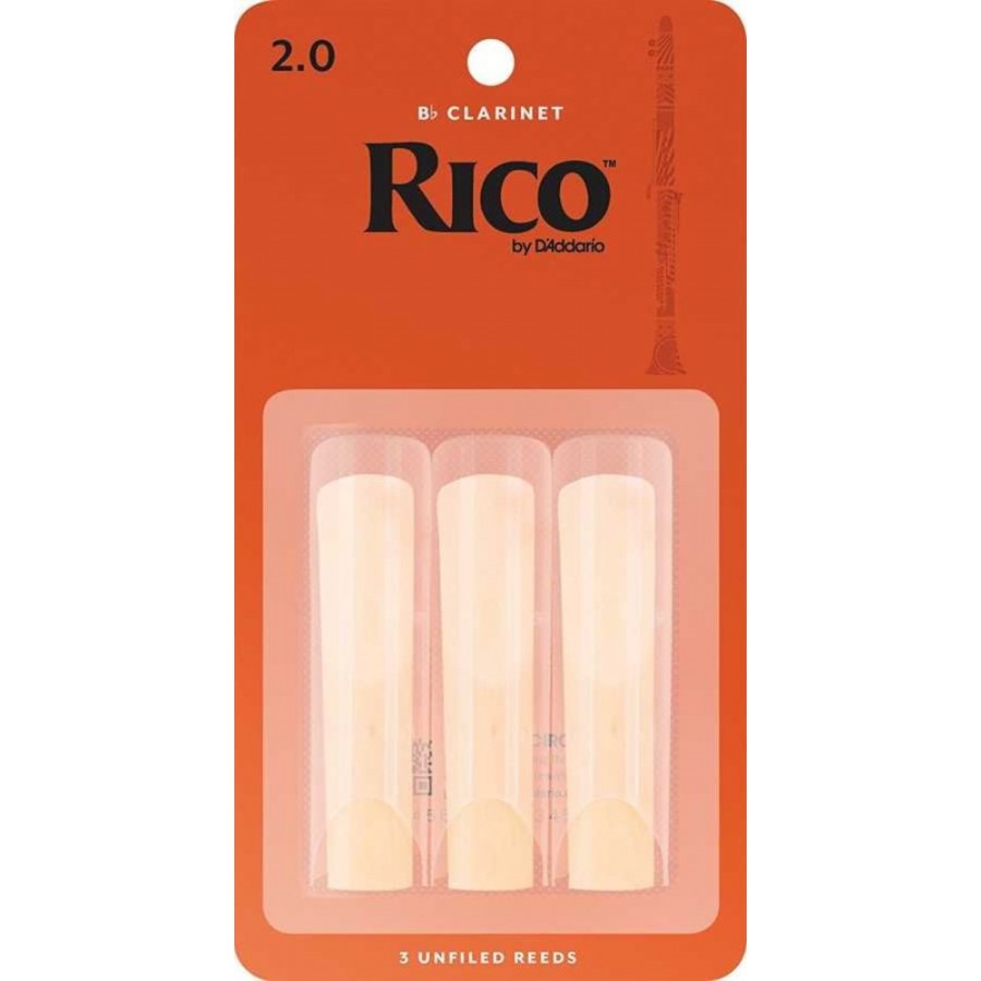 Rico Royal RCA03 Bb Clarinet Reeds 2 Bb Klarnet Kamışı (3lü Paket)