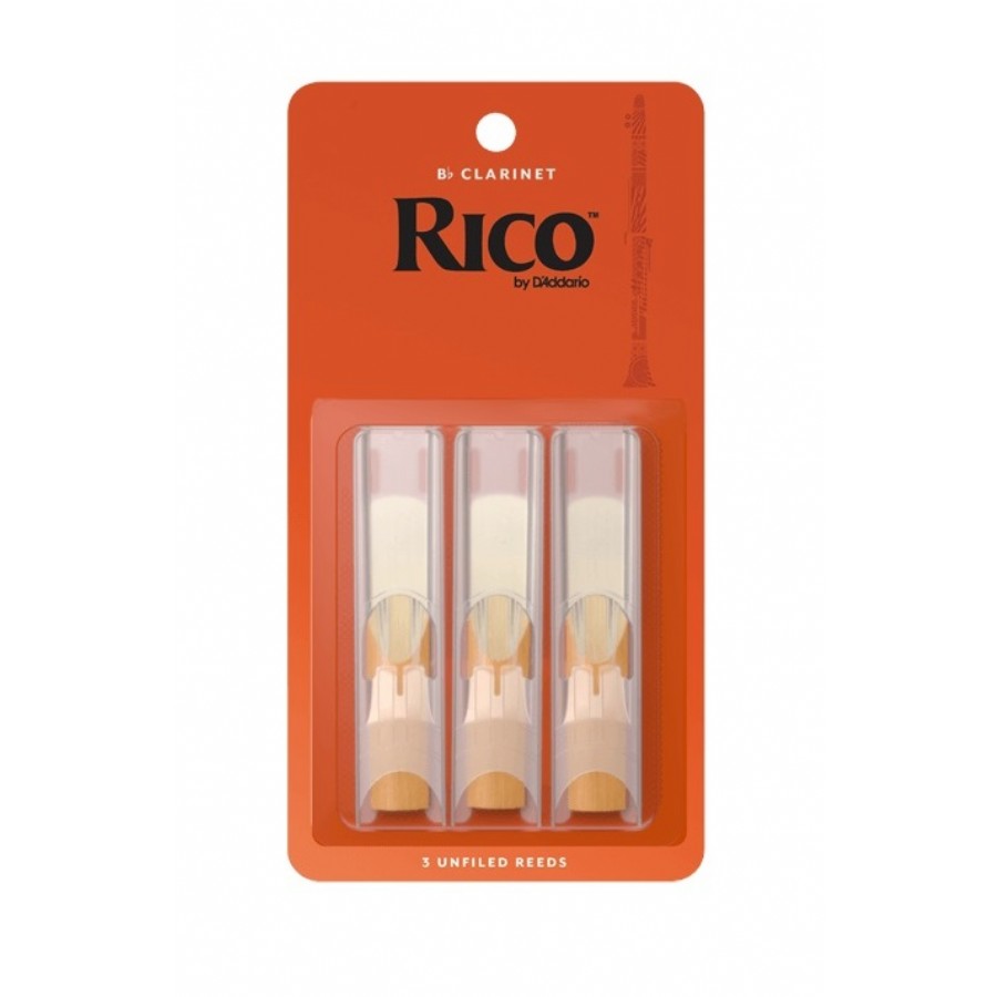 Rico Royal By DAddario RCA03 Bb Clarinet Reeds No:1.5 Bb Klarnet Kamışı (3lü Paket)