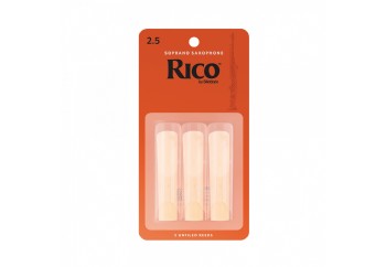 Rico Royal RIA03 Soprano Saxophone Reeds 2,5 - Soprano Saksofon Kamışı (3'lü Paket)