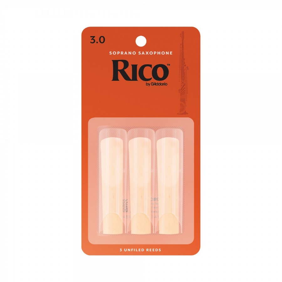 Rico Royal RIA03 Soprano Saxophone Reeds 3 Soprano Saksofon Kamışı (3'lü Paket)