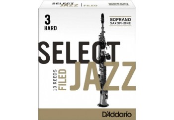Rico Royal Select Jazz Filed Soprano Saxophone Reeds 3 - Hard - Soprano Saksofon Kamışı