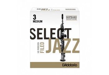 Rico Royal Select Jazz Filed Soprano Saxophone Reeds 3 - Medium - Soprano Saksofon Kamışı
