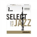Rico Royal Select Jazz Filed Soprano Saxophone Reeds 3 - Medium