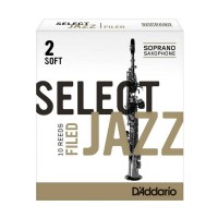 Rico Royal By Daddario Select Jazz Filed Soprano Saxophone Reeds 2 - Soft