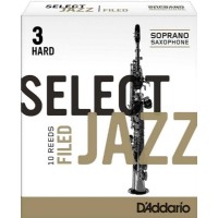 Rico Royal By Daddario Select Jazz Filed Soprano Saxophone Reeds 3 - Hard