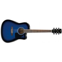Ibanez PF15ECE TBS - Transparent Blue Sunburst