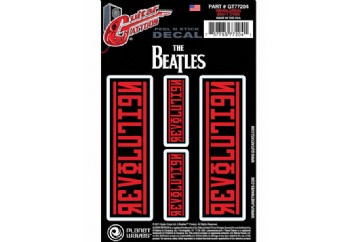 Planet Waves Beatles Guitar Tattoo, Revolution GT77204 - Gitar Sticker