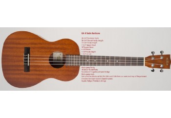 Kala Mahogany Baritone - Baritone Ukulele