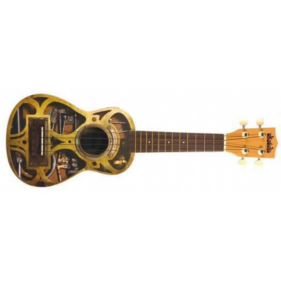 Ukadelic By Kala Soprano Steam Punk Ukadelic Soprano Ukulele