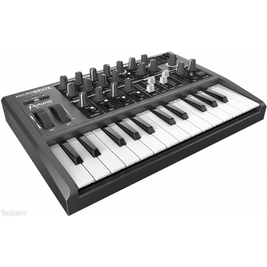 Arturia MicroBrute Black Analog Synth