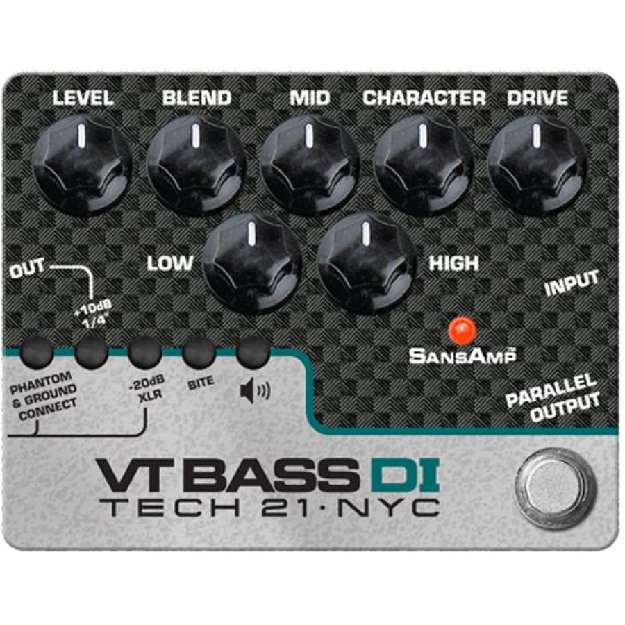 Tech 21 SansAmp Character Series VT Bass DI Bass DI/Preamp