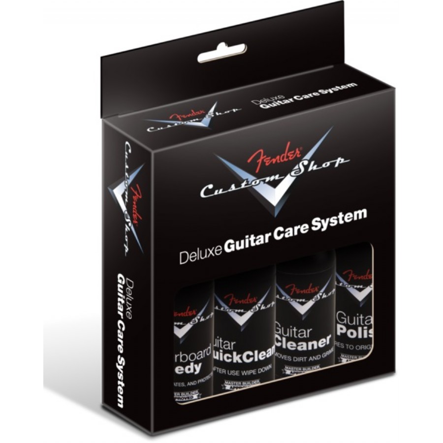 Fender Custom Shop 4-Step Cleaning Kit (4 pack) Gitar Temizlik Paketi