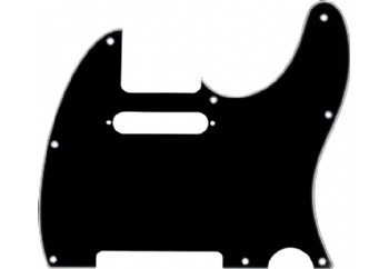 Fender 8-Hole Mount Multi-Ply Telecaster Pickguards Black - Pickguard