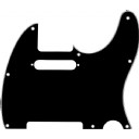 Fender 8-Hole Mount Multi-Ply Telecaster Pickguards Black