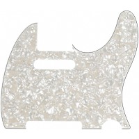 Fender 8-Hole Mount Multi-Ply Telecaster Pickguards Aged White Pearloid