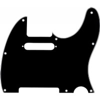 Fender 8-Hole Mount Multi-Ply Telecaster Pickguards Black