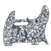 Fender 8-Hole Mount Multi-Ply Telecaster Pickguards Black Pearl 4-Ply