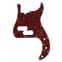 Fender 13-Hole Modern Style Standard Precision Bass Pickguards Tortoise Shell 4-Ply
