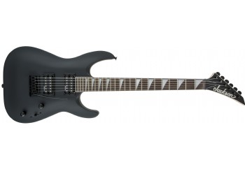 Jackson JS22 Dinky Arch Top 2-Point Tremolo Satin Black - Amaranth - Elektro Gitar