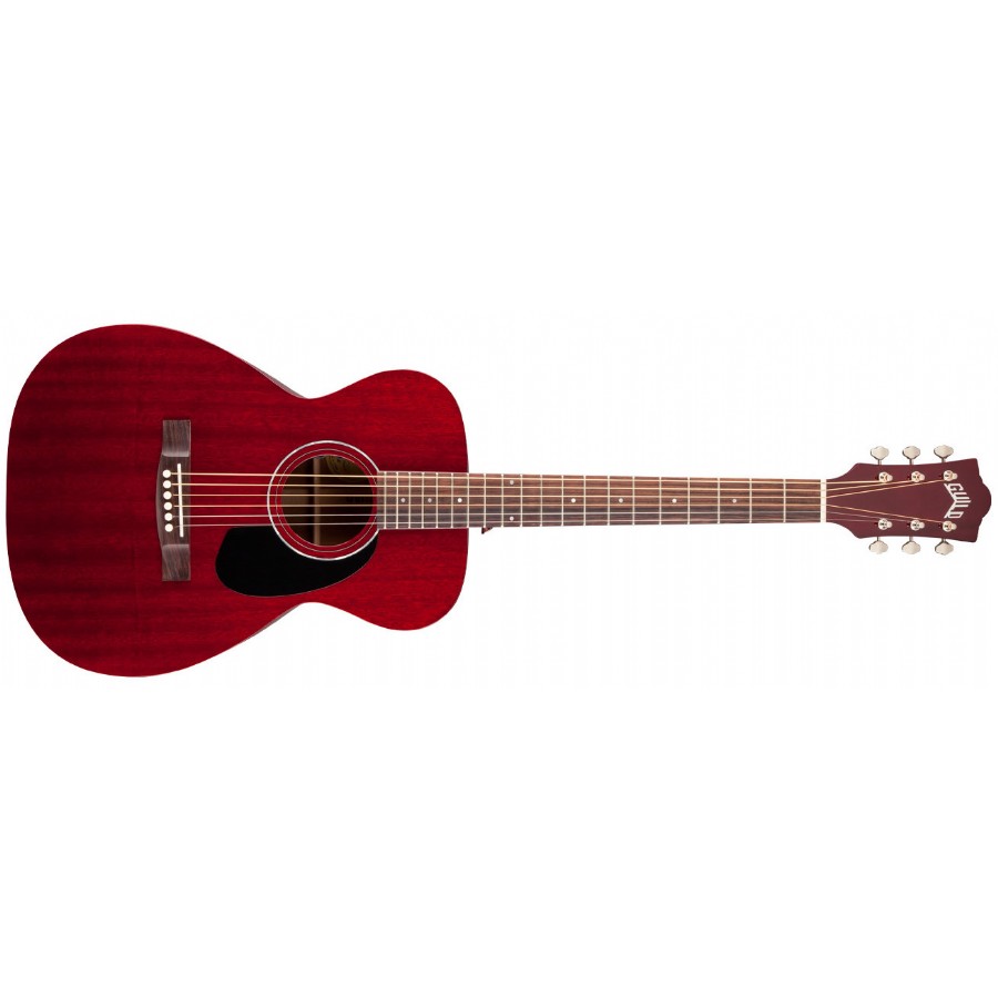 Guild GAD Series M-120E Cherry Red Elektro Akustik Gitar