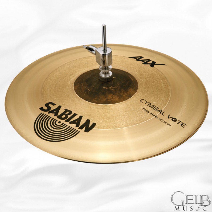 Sabian AAX Freq Hi Hat Cymbals 14 inch Hi-Hat