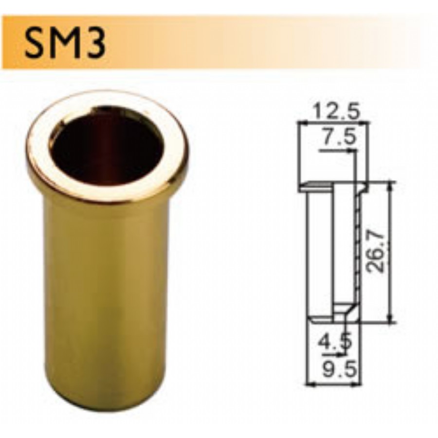 Dr. Parts SM3 String Ferrule GD - Gold Tel Yüksüğü