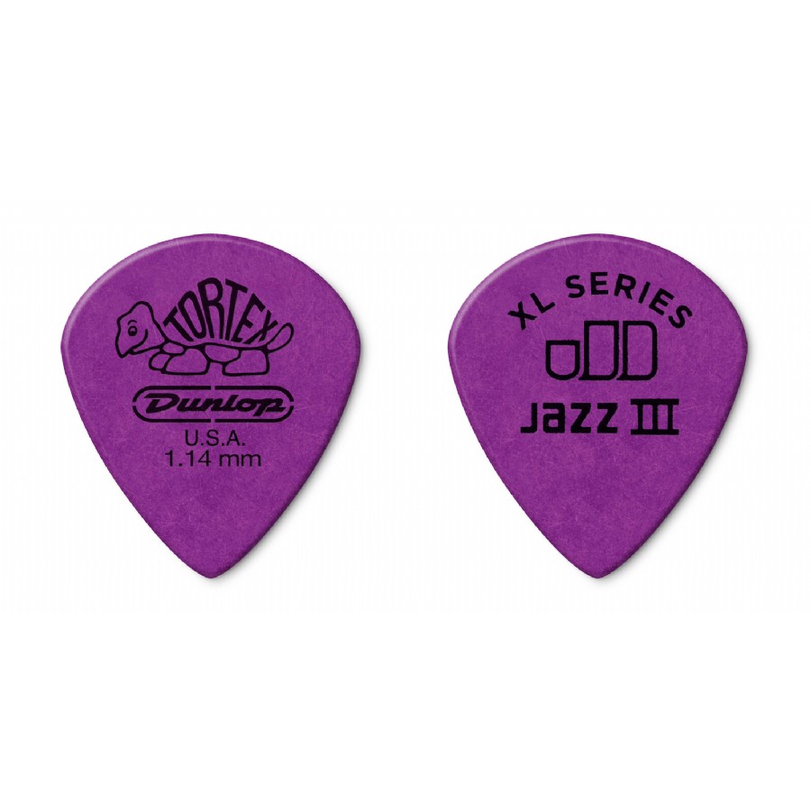 Jim Dunlop Tortex Jazz III XL 1.14 mm - 1 Adet Pena