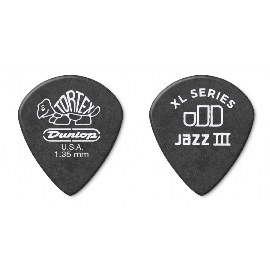 Jim Dunlop Tortex Jazz III XL 1.35 mm - 1 Adet Pena