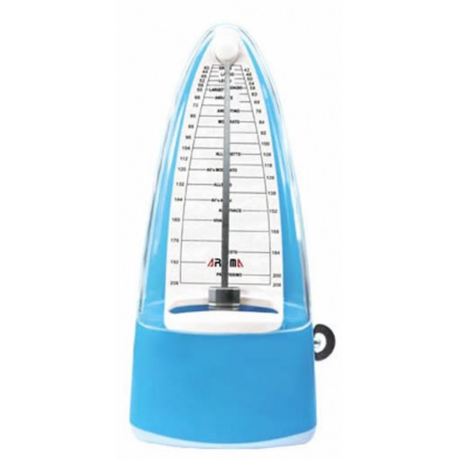 Aroma AM-706 Mechanical Metronome Mavi Mekanik Metronom