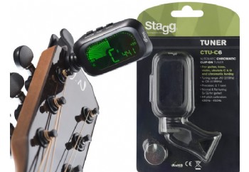 Stagg CTU-C6 Clip Tuner - Akort Aleti