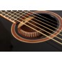 Fender F1020SCE Black Elektro Akustik Gitar