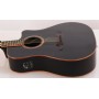 Fender F1020SCE Black Elektro Akustik Gitar