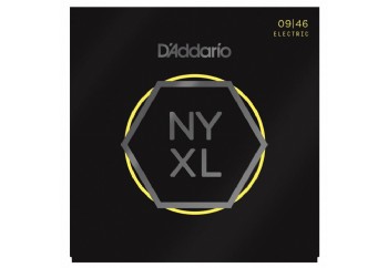 D'Addario NYXL0946 Nickel Wound, Super Light Top / Regular Bottom, 09-46 Takım Tel -  Elektro Gitar Teli 009