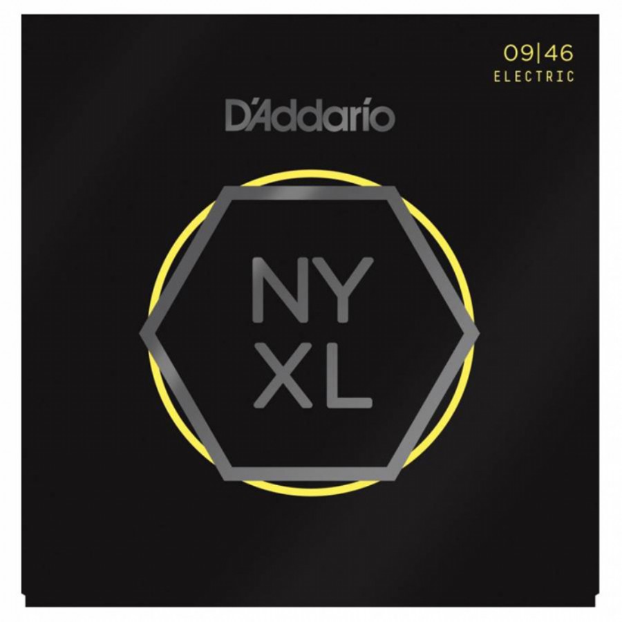 D'Addario NYXL0946 Nickel Wound, Super Light Top / Regular Bottom, 09-46 Takım Tel Elektro Gitar Teli 009