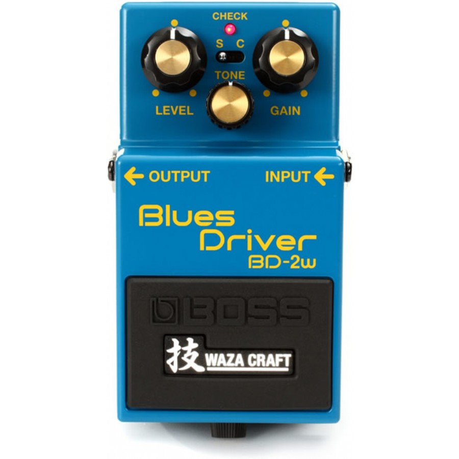 Boss BD-2W Blues Driver Waza Craft Special Edition Overdrive Pedalı