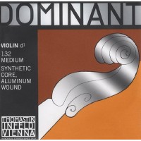 Thomastik Dominant Violin A 132 Medium Synthetic Core Aluminum Wound - Tek Tel