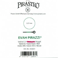 Pirastro Evah Pirazzi Violin Strings Platin E-Ball - Mi Teli