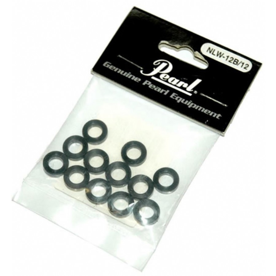 Pearl NLW-12B/12 Black Nylon Tension Rod Washers 12'li Conta