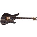 Schecter Synyster Custom-S Gloss Black w/Gold Stripes