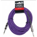 Strukture SC186 18.6ft Instrument Cable, Woven PP - Purple - 5.5 metre