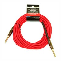 Strukture SC186 18.6ft Instrument Cable, Woven RD - Red - 5.5 metre